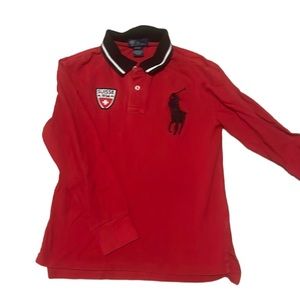Polo Ralph Lauren boys medium long sleeve polo